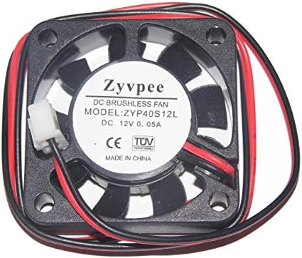 ZyvPee® DVR вентилатор за CCTV Nighthawk Nightowl Security Camera DVR 4CM 12V 2WIRES DC без четка за квадратни овлажнител DVR 4500 FALLING