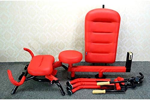 Секс стол за парови Подобрувач на позиција Секс мебел за возрасни играчки ovingубов, црвен
