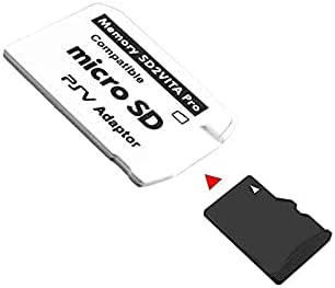 Actecom Micro SD картички адаптер компатибилен со Sony PS Vita 1000 2000 SD2Vita Pro Мемориска верзија V6 SD2Vita PSVITA