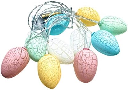 1 парчиња 3м долга 20 LED Велигденска јајце низа светлина прекрасна LED велигденска јајце низа ламба креативна велигденска декоративна низа