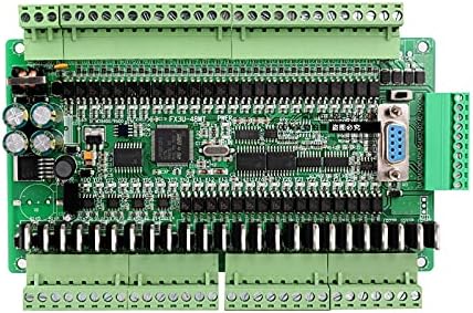 Возач на мотор Davitu - PLC Industrial Control Board FX1N FX2N FX3U -48MT 6AD 2DA 24 Влез 24 Излез на транзистор RS485 RTC Can Extension