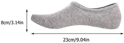 ВИКАСКИ 9 Пара Пролет Летни Чорапи Боја Ниско Намалување На Анти-Лизгање Чорапи За Човекот Носи