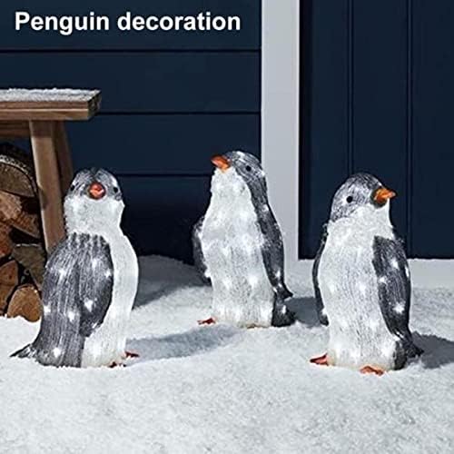 HHMEI 3 Божиќ Нов лесен пингвин приклучок Божиќ Нов светлосен пингвин приклучок SGCABISBJSIE9Q