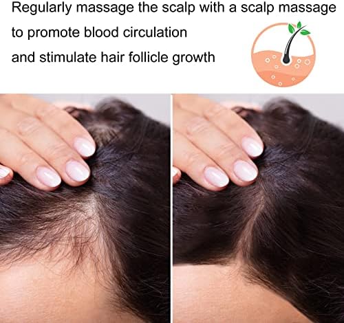 Cfeclog 2 пакет масажер со скалп, четка за масажер со глава на коса, меки силиконски влакна, компатибилни со мажи жени деца миленичиња