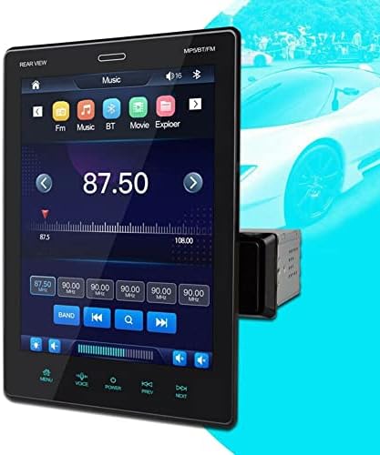 ShapeE 9.5 Инчен 1 DIN HD BT Mp5 Плеер Автомобил FM Радио Bluetooth Стерео Екран На Допир Навигација Navi Carplay Огледало Линк Екран