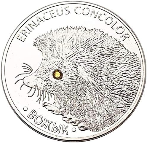 Предизвик монета 1966 година Американска череп глава Антички стар бакар и сребрена монета колекционерска монета врежана монета бакарна и сребрена комеморативна па?