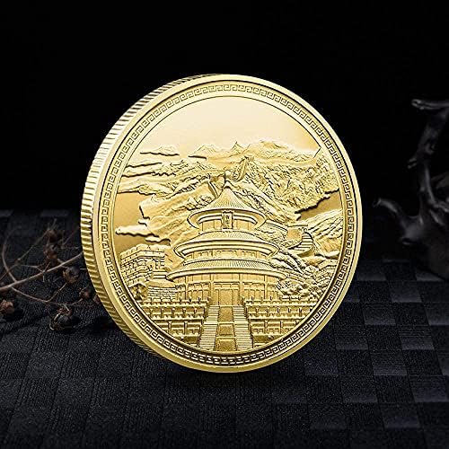 2021 Прекрасен кинески традиционален просперитет донесена од Змејот и Феникс позлатена комеморативна монета