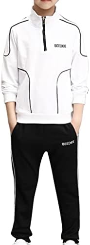 Active Wear Ttao Activewear Set Zip Atective Sweatshirt со панталона 2piece Атлетска спортска облека за џогирање на џогирање
