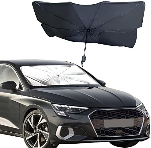 Еконор автомобил шофершајбна Сонце | Преклоплив рефлектор чадор Сончев за автомобили, блокови УВ зраци заштитник на сонце за сонце за да