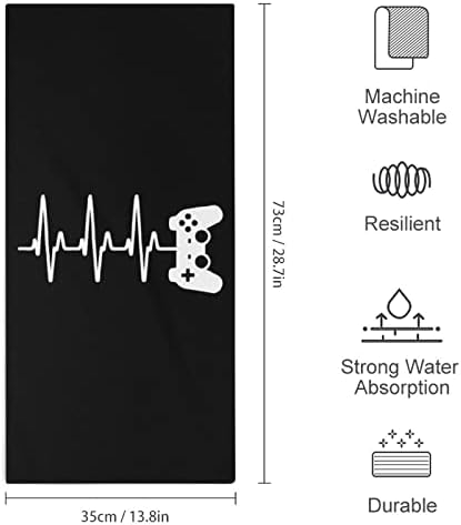 Гејмер зачувување на срцето со микрофибер рачни крпи Супер абсорбента крпа брзо суво миење на миење садови