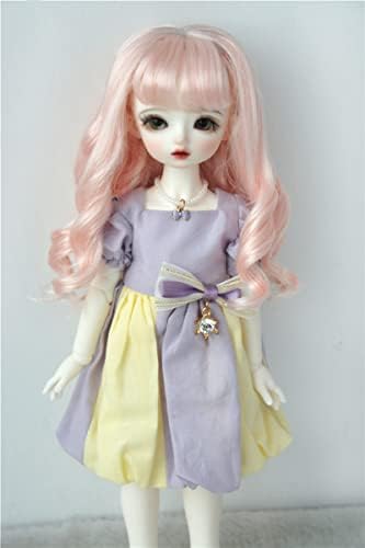 Jusuns yosd Doll Pig jd627 6-7inch 16-18cm долги меки сојани синтетички мохаир BJD коса 1/6 додатоци за кукли