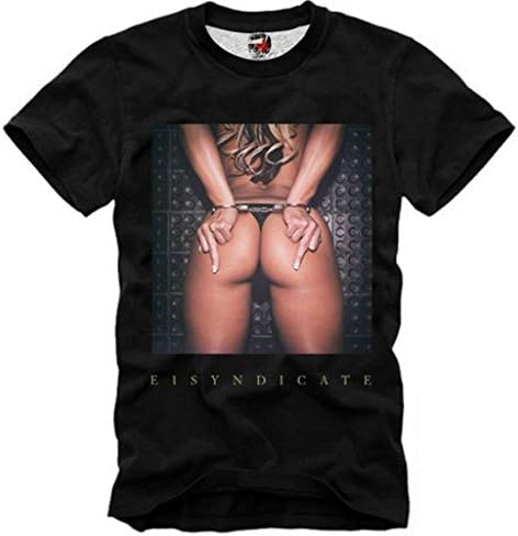 E1Syndicate маица секси BDSM порно модел лисици робови средни прсти флип