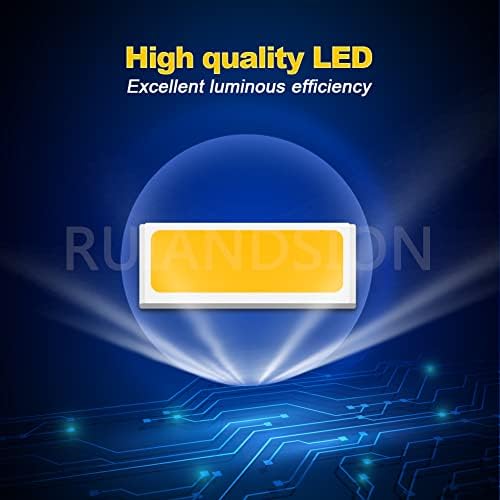 Ruiandsion 1157 Bay15d LED Bulb Yellow Amber 12V 2057 2357 7528 3014 9SMD LED чипсети замена за автомобил RV Camper Резервна обратна страна
