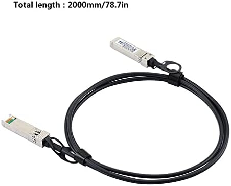 Конектори 10g SFP+ пасивно директно прикачување DAC бакарен кабел 30awg компатибилен за Cisco ubiquiti zyxel microtik arisata 0,5m 1m -