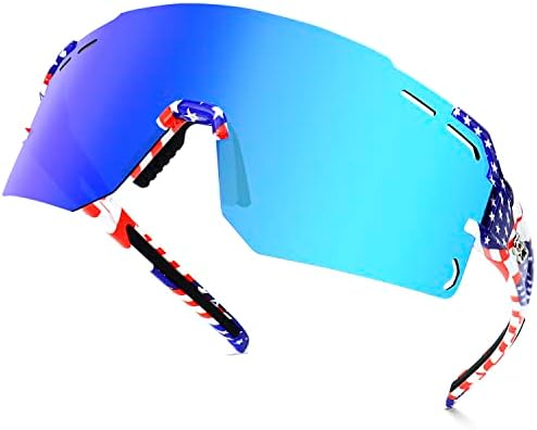 ЈУНБЛ&засилувач; Ко Спортски Поларизирани Очила За Сонце За Мажи Жени, П-В СТИЛ УВ400, Велосипедизам Очила За Риболов Бејзбол Трчање
