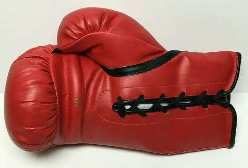 Џејмс Бастер Даглас Потпиша Црвена Боксерска Ракавица EVERLAST PSA P97630-Боксерски Ракавици Со Автограм