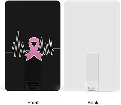 Рак На дојка Розова Лента Отчукување На Срцето ДИСК USB 2.0 32g &засилувач; 64G Преносни Меморија Стап Картичка За КОМПЈУТЕР/Лаптоп
