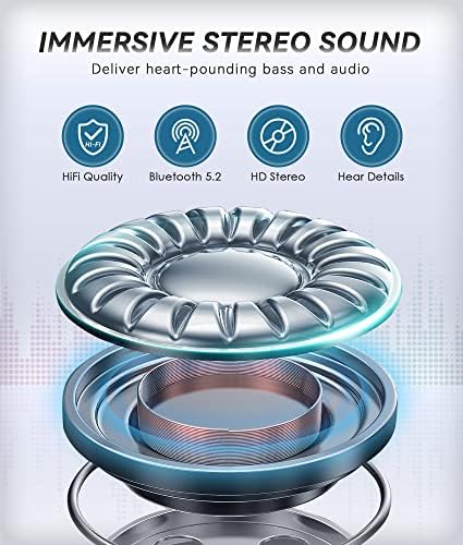 Музички Bluetooth 5.2 Слушалки За Глава За Спиење, Безжични Слушалки Музички Слушалки За Странични Прагови За Спиење Слушалки