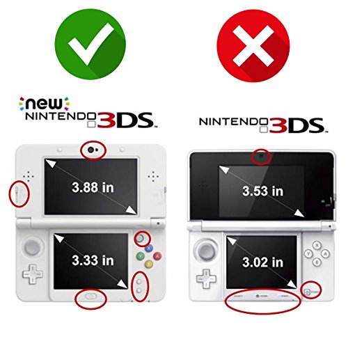 Сина Нова Нинтендо 3ds Случај За Нови 3DS N3DS Алуминиум Метал Кристал Случај Заштитник Капак + Слободен Екран Заштитници