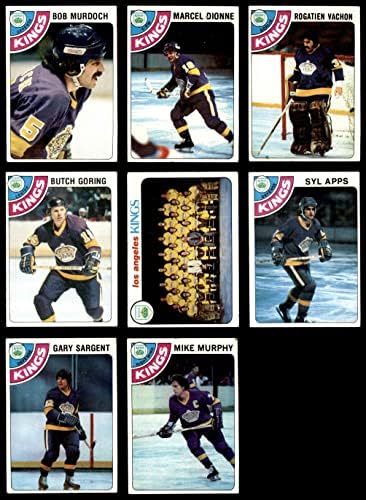 1978-79 Топс Лос Анџелес Кингс во близина на екипата се постави во Лос Анџелес Кингс-хокеј VG+ Кингс-хокеј