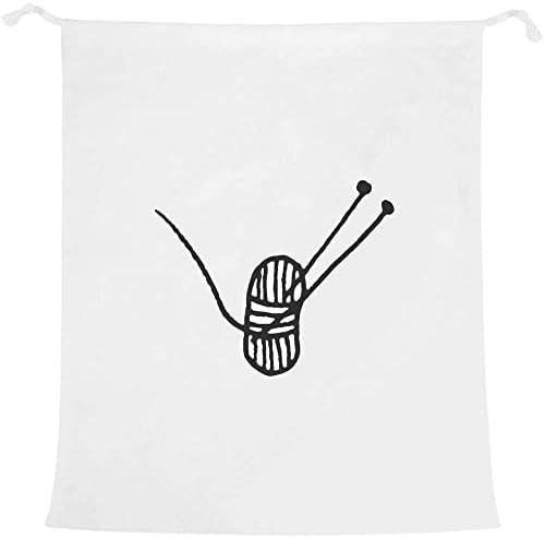 Азееда Игли за Плетење &засилувач; Волна Торба За Перење/Перење/Складирање