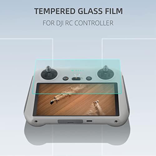 Judunmsk [2 пакет] Mini 3 Pro HD Temented Glass Screen Pcreater филм за DJI Mini 3 Pro RC контролер, DJI Mini 3 Pro RC далечински додатоци