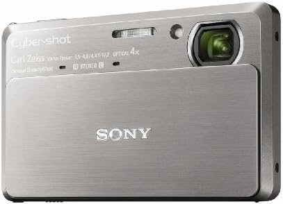 Sony DSC-TX7 10.2MP CMOS дигитална камера со 4x зум со оптичка стабилна стабилизација на сликата и 3,5 инчен екран на допир LCD