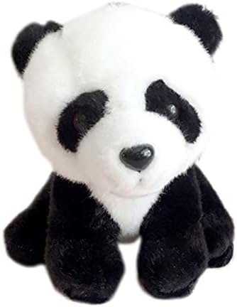 Микингго кадифни кукли Симпатична симулација тигар/панда плишана кукла полнета животинска гушкачка играчка софа перница