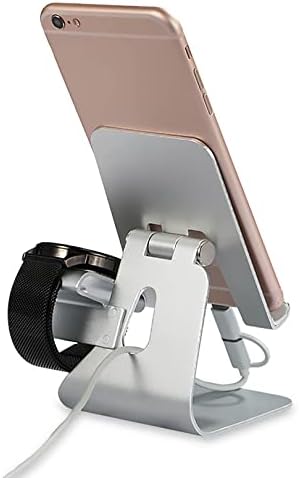 Десктоп на држачот на телефонот Abaippj Мултифункционален ротирачки мобилен телефон Универзален штанд за преклопување мрзливиот држач