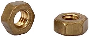 AEXIT M1.7 X нокти, завртки и сврзувачки елементи 1,5 mm Никел обложени надворешни хексагон хексадециски прицврстувачи за прицврстувачи на ореви и завртки на 934 100 парчиња
