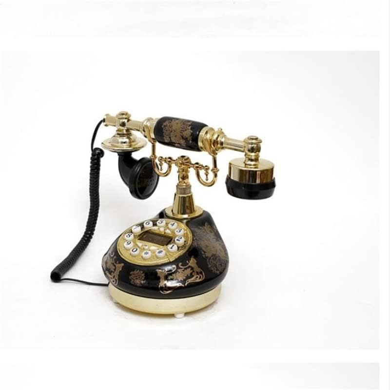 Gayouny Retro Fixed Telefone Corned Fandline Телефонски класични материјали за домашни канцелариски продавници за подароци за подароци