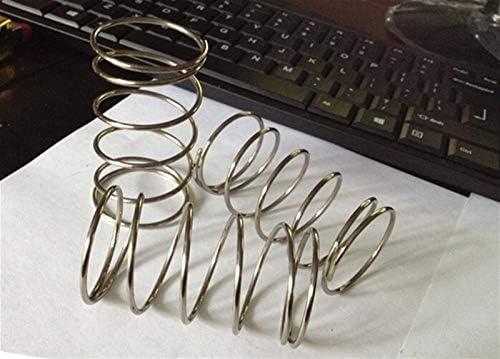 Zhengguifang цврсти 100 парчиња 304 не'рѓосувачки челик пролет Мала пролетна компресија на пролетната жица Дијаметар на жица 0,3 3 5/10/10/20/25/30/35/40/45/50мм