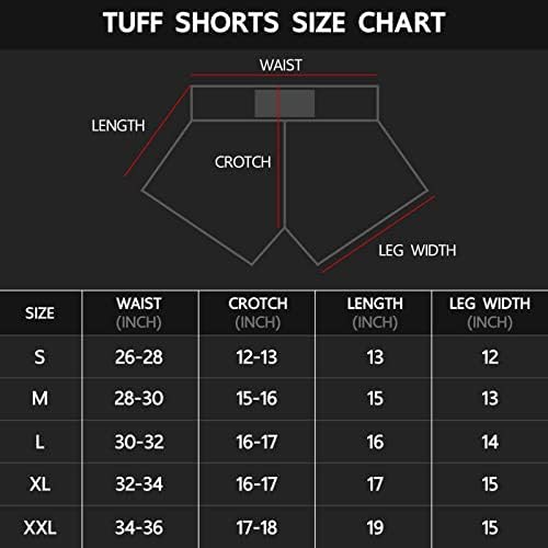 Tuff Sport Muay Thai Sharts Shorts Boxing Shorts Традиционални стилови на тренингот шорцеви ММА кикбокс облека