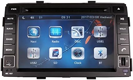 XTTEK 7 инчен Екран На Допир Во Цртичка АВТОМОБИЛ GPS Систем За Навигација За Kia Sorento 2011 2012 2013 Двд Плеер+Bluetooth SWC+Резервна