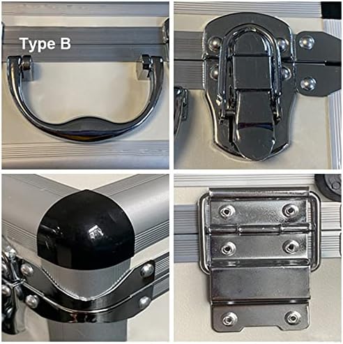 WDBBY преносен куфер инструмент за чување на домаќинства за запечатување на домаќинства за запечатување алуминиумски торби со алуминиум за алуминиум