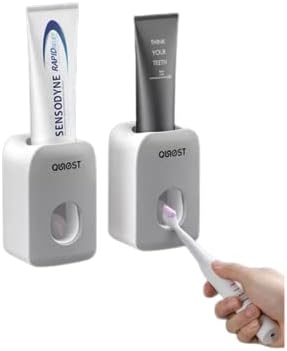 Целосна автоматска паста за заби за стискање на паста за заби, монтиран во urderудер, сет, не-перфорирана полица за четкица за заби