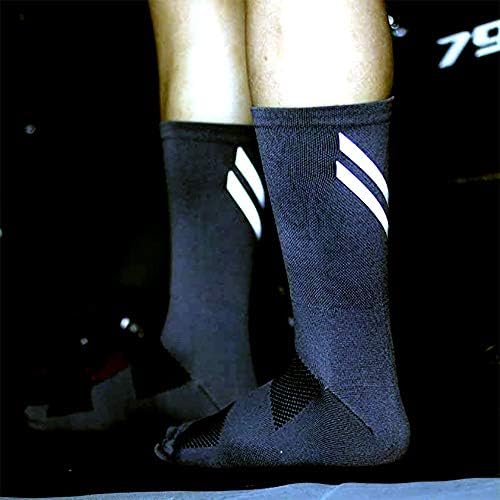Рефлектирачки Спортски Чорапи Атлетски Чорапи За Трчање Велосипедизам Кошарка Пешачење Повеќе - Ноќна Безбедност Опрема За Трчање