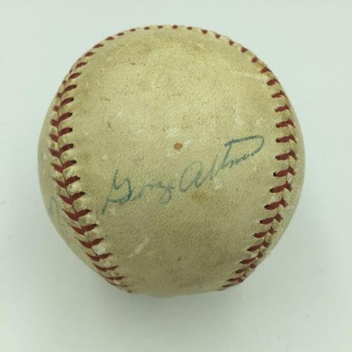 1963 година Ерни Банкс потпиша игра користена Национална лига Чикаго младенчиња Бејзбол JSA COA - МЛБ игра користеше бејзбол
