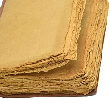 Рузин кожен весник за пишување тетратка - антички рачно изработено кожено врзано списание со хартија за мани и жени Дневник