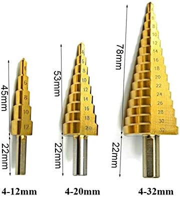 DIY чекор вежба метрички спирален жлеб во форма на мелење во форма на пагода во форма на дупки во форма на пагода со централен удар 4-12/20/32mm