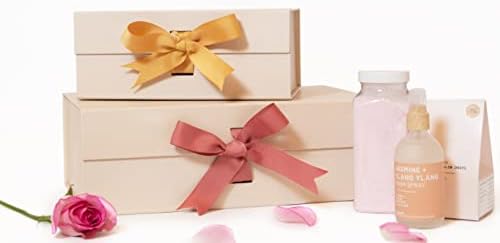 Хартија генијален кутија за луксузни подароци | Кутии за подароци за подароци | Кутии за подароци со капаци за Божиќ - кутии