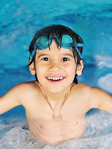 7 Парчиња Клип За Пливање Силиконски Приклучок За Нос Заштитник За Нос Со Еластично Јаже За Деца И Возрасни Кои Пливаат Користејќи