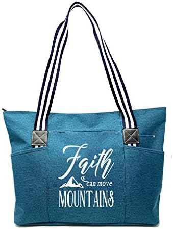 Големи Инспиративни Торбички Со Патент За Жени-Идеи За Христијански Подароци-Совршени За Црква, Работа, Патување, Торба За