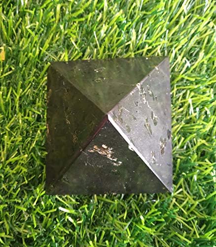Sharvgun медитација црвен оникс камен оргонит оргон пирамида заздравување кристал 65-75mm ex-LG