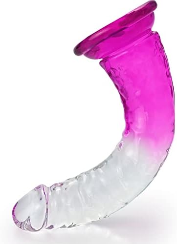 Реален дилдос пенис со база на чаша за вшмукување за игра без раце, ТПЕ материјал флексибилно дилдо за женски вагинален стимулатор на Г-точка и анална игра за возра?