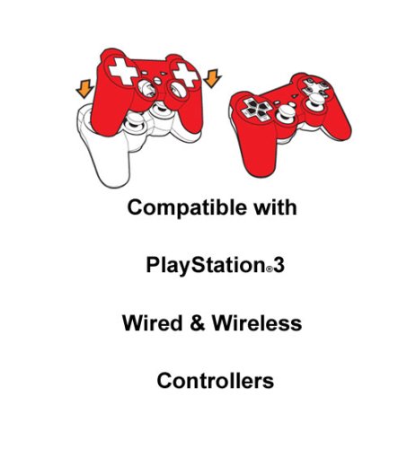 PS3 Жител Зло Контролор Faceplate И Скинц-Логото