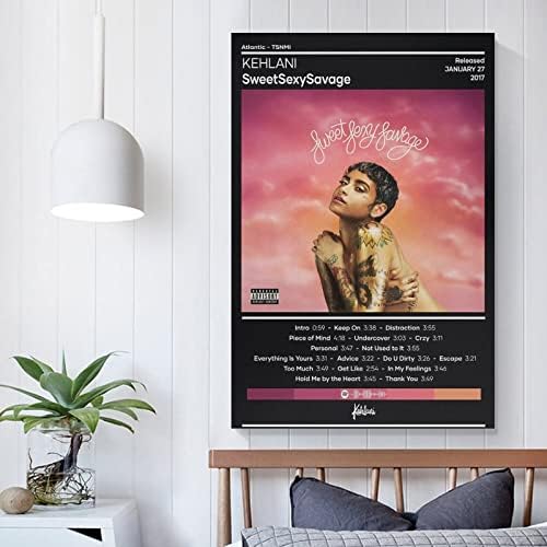 Kehlani SweetSexysavage платно плака за декорација на спална соба пејзаж канцеларија за роденденски подарок за роденден на в Valentубените