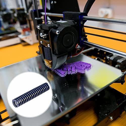 UXCELL 3D печатач умираат пролет, 8PCS 20 mm OD 90мм долги спирално печат на светло за компресија на светло за компресија, калапи за умирање за електричен дел од 3Д печатач, син