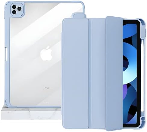 Honfomy ipad 10.2 Case iPad 9 -та генерација 2021/ iPad 8 -та генерација 2020/ iPad 7 -та генерација 2019 случај TPU акрилик со држач за