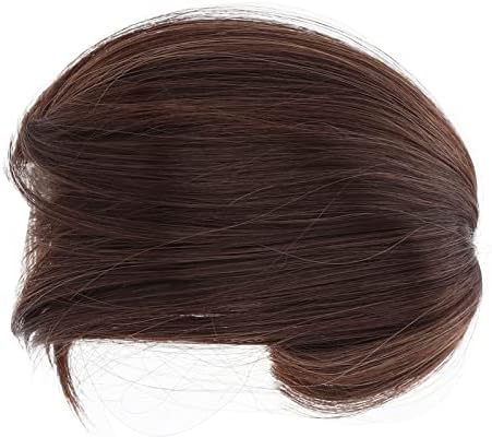 Gloglow BJD коса, издржлива лесна перика за кукли за стилизирање за сегашно темно кафеава боја